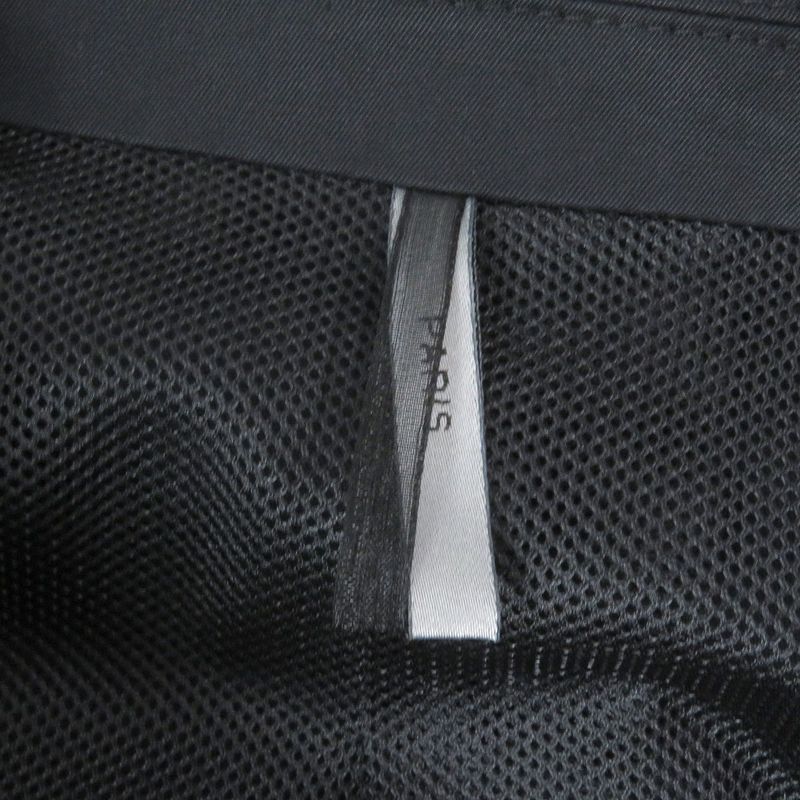 DIOR Homme DIOR Homme 363c357z2175 Stencil Collar Coat With Logo Button