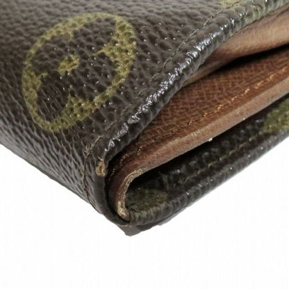 Louis Vuitton Monogram W Hook Porte Monebier M61660 Bifold Wallet Unisex