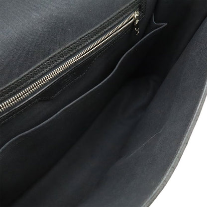 Louis Vuitton Taiga Alexei Shoulder Bag Crossbody Ardoise Black Silver Hardware