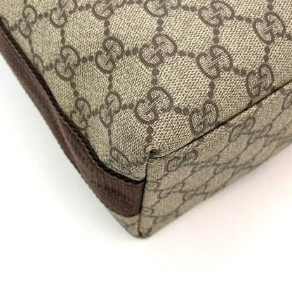 Gucci Shoulder Bag Beige Brown GG Supreme 122373