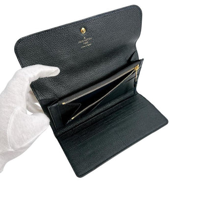 Louis Vuitton M60258 Monogram And Empreinte Leather Trifold Portefeuille