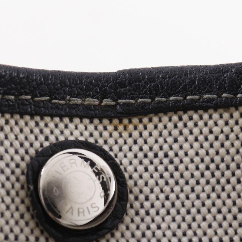 Hermes Garden Party 36 PM Toile Ash Gray □J Ladies Tote Bag