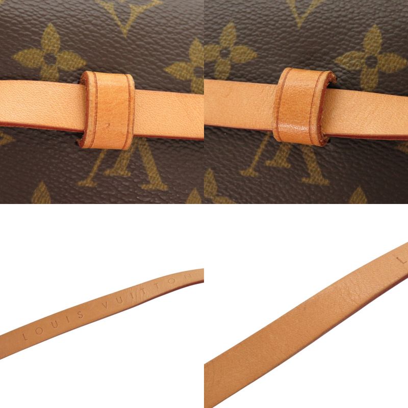 Louis Vuitton Pochette Florentine Monogram M51855 Brown Waist Bag LV 0736 Louis