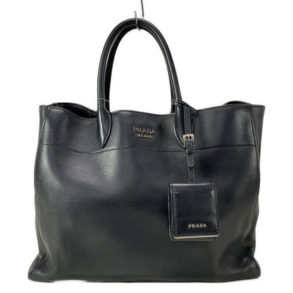 Prada Tote Bag - 1bg041 Black Leather