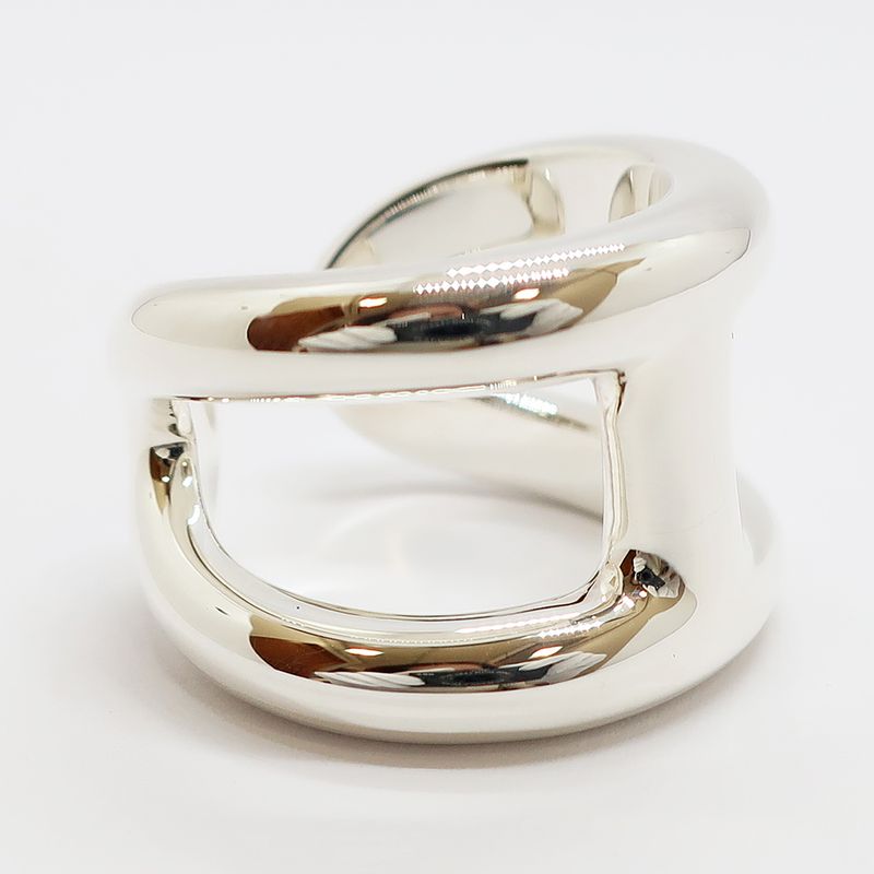 Hermes Osmozu GM Ring #53 Ag925 Silver - H102536b Ring Jewelry - SV