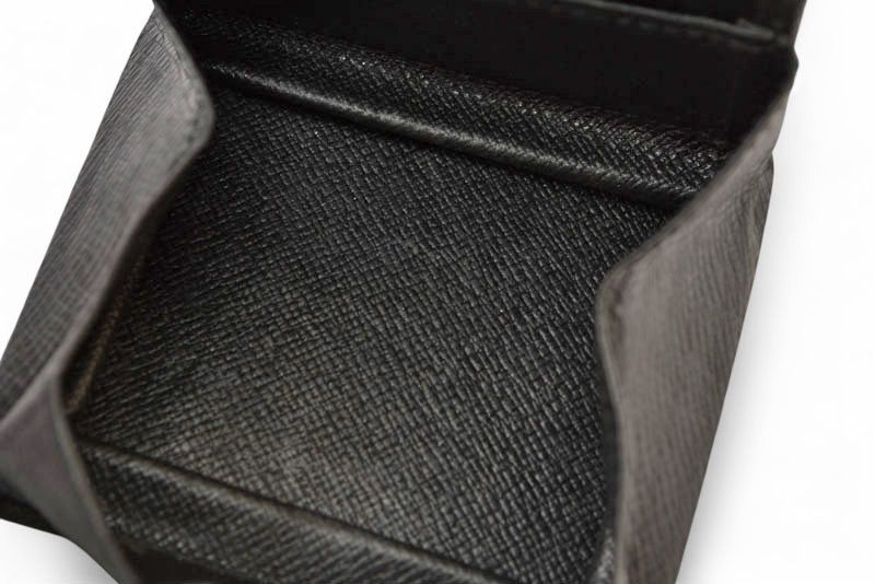 Louis Vuitton Coin Case Preowned Louis Vuittontaiga Porte Monet Boite Ardoise