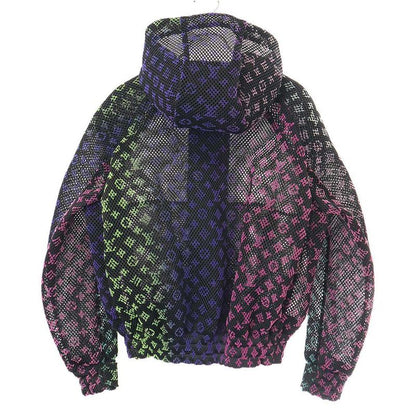 Louis Vuitton 22ss Gradient Monogram Mesh Blouson Rm221 Kd2 Hmb82e Black 46