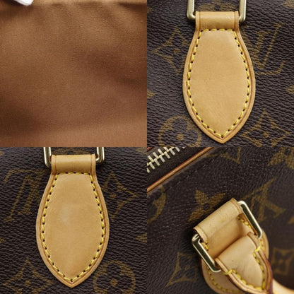 Louis Vuitton Popincourt M40009 Monogram Canvas Brown Vi0065 Ladies Handbag