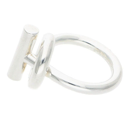 Hermes Echape Silver Ring Men's 52 11