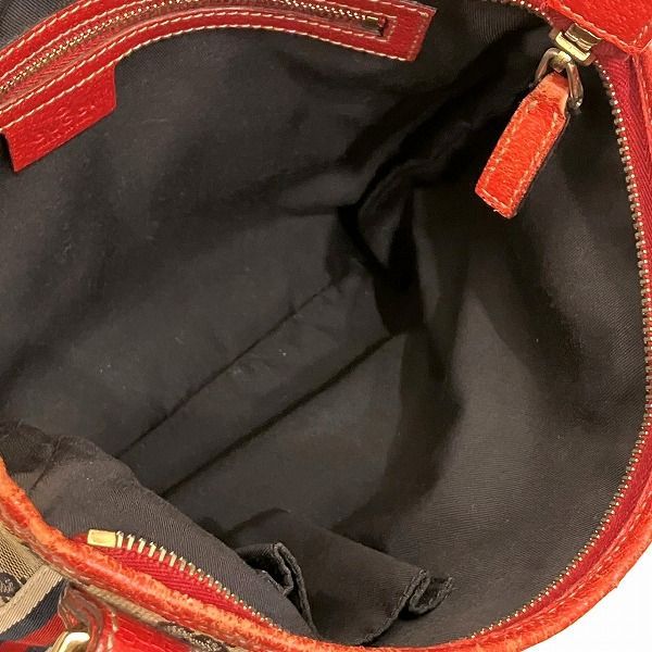 Gucci Sherry Line 144388 GG Canvas Bag Shoulder Bag Women