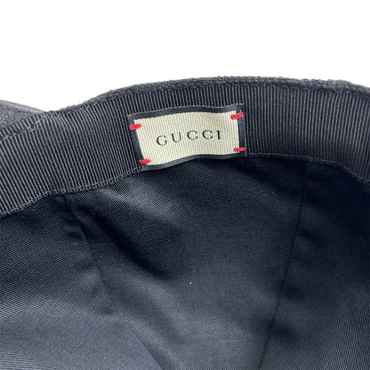 Gucci Cap Hat Original GG Canvas Baseball Cap Black