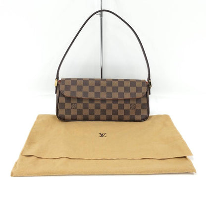 Louis Vuitton Recoleta Handbag Damier Ebène Brown N51299