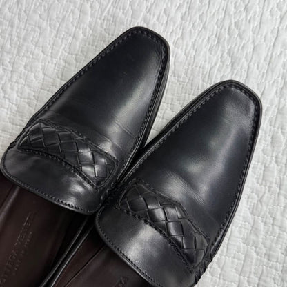Bottega Veneta Intrecciato Leather Loafer 36 1 2 23.5cm (9.25in) Black Women