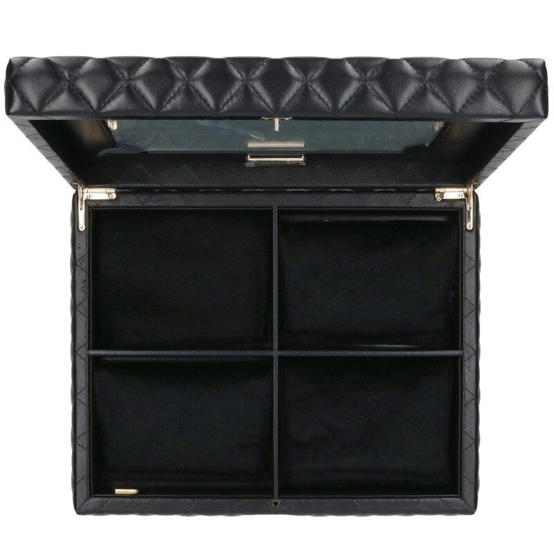 Chanel Sets Of 4 Minis Bags Mini Bag In Quilted Leather Case Women's