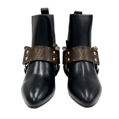 Unused Louis Vuitton Rhapsody Line Monogram Boots Short Boots Ankle Boots