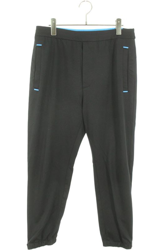 Prada 18SS Sjp238 Rubber Logo Easy Track Long Pants Men's S
