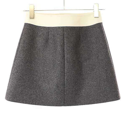 Celine 24aw Bromptpn Jacket&trapeze Mini Skirt Brompton Jacket Wool Trapeze