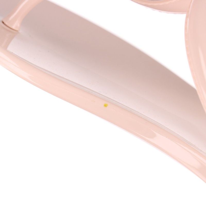 Louis Vuitton Sea Star Line Flat Thong Rubber Flip Flops Women's 36 Pink Beige