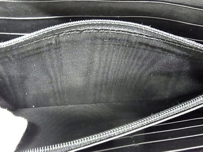 Gucci 277718 2149 Stirrup Suede And Leather Bifold Long Wallet