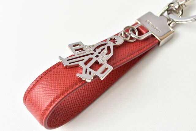 Prada Key Ring Key Holder Bag Charm Men's Prada Porter Motif 2pp125 053 F068z