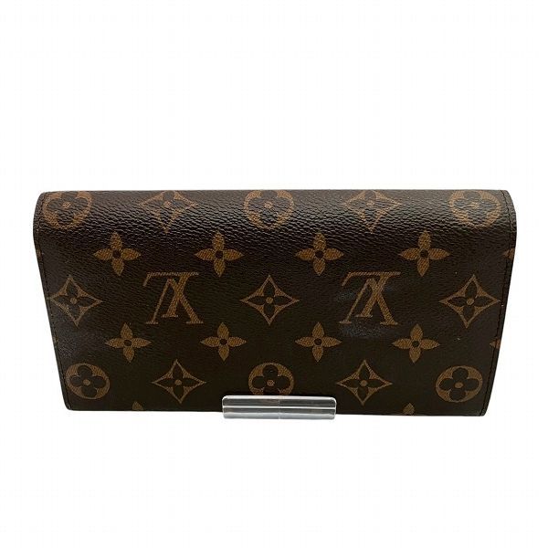 Louis Vuitton Monogram Portefeuille Sarah M61734 Long Wallet Unisex