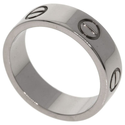 Cartier Love Ring #51 Ring - 18K White Gold Ladies