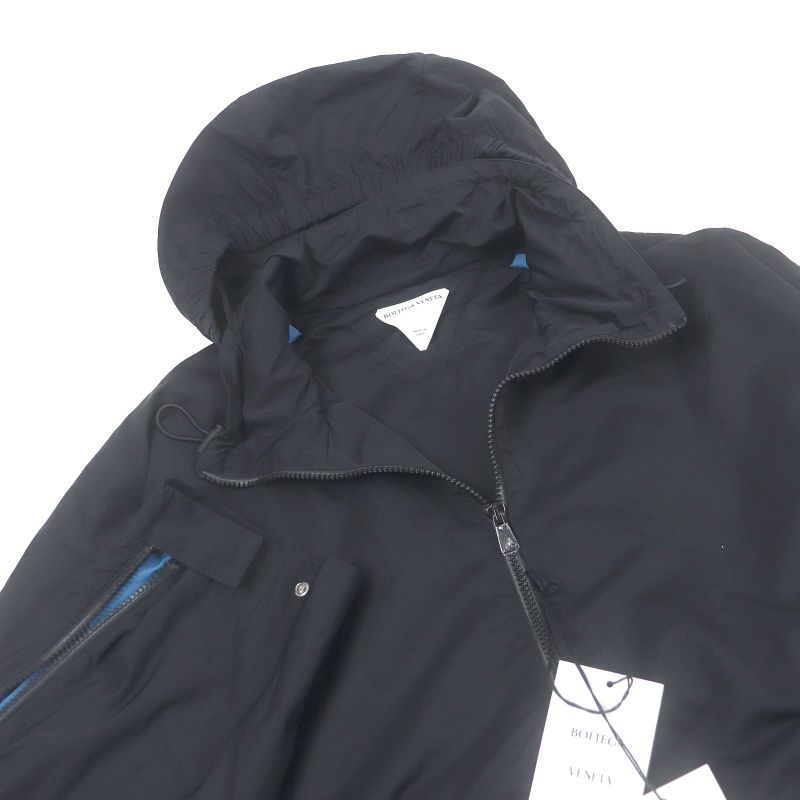 Bottega Veneta 2023 705745 Nylon Jumper Blouson Jacket Black XL