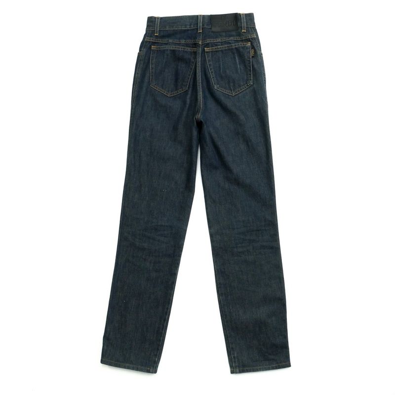 Fendi Vintage Denim Pants Size 27" Tapered Jeans 20240808 Ra0807