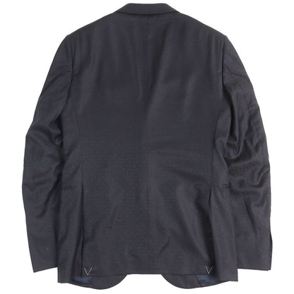 Louis Vuitton 2023 Hofj8w 100% Wool PONT NEUF FIT Allover Peaked Lapel Single