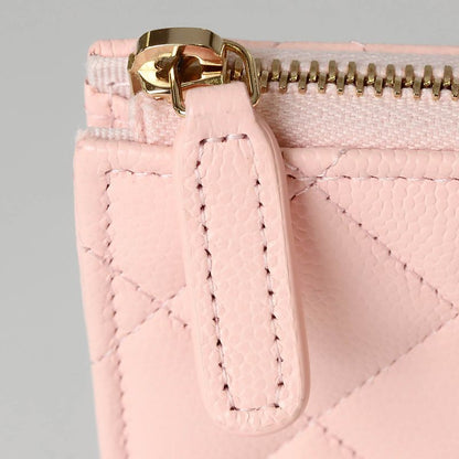 Chanel Card Case Fragment Case Pink