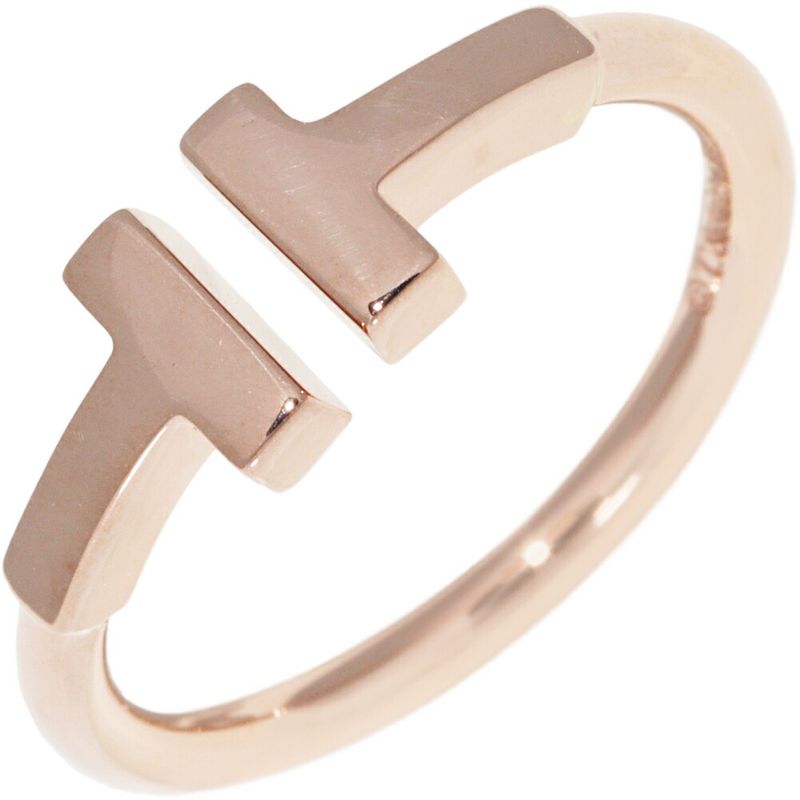Tiffany & Co Rings 18K Pink Gold T-wire Ring