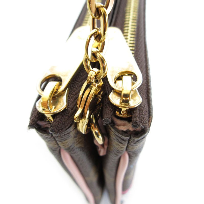 Louis Vuitton Crossbody Shoulder Bag Monogram Vivienne Pochette Double Zip