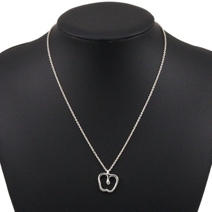 Tiffany & Co Apple Elsa Peretti 925 Silver Ladies 3.8g Necklace