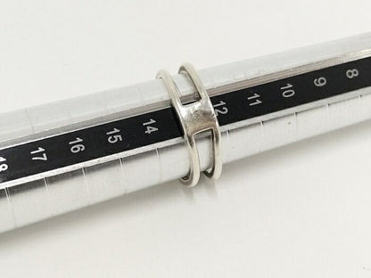 Gucci Ring Interlocking G Sv925 Silver 925 Silver Size 14