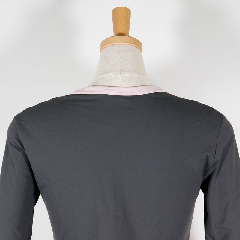 Chanel Pie Pink Zip Up Coco Mark P20775v12115 03P Nylon And Polyurethane