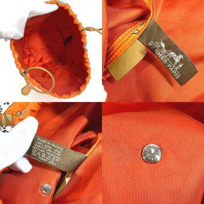 Hermes Pouch Musardine Pochon Silk Orange