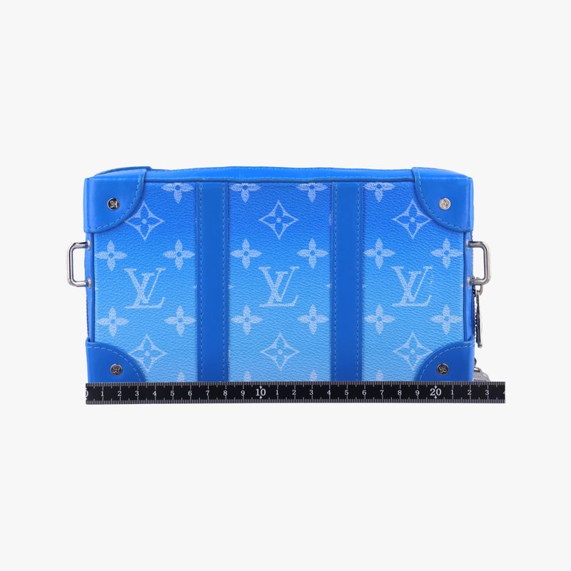 Louis Vuittonmonogram Claus Blue And White PVC Coated Canvas And Leather M45432