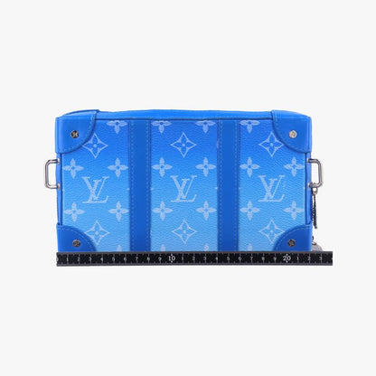 Louis Vuittonmonogram Claus Blue And White PVC Coated Canvas And Leather M45432