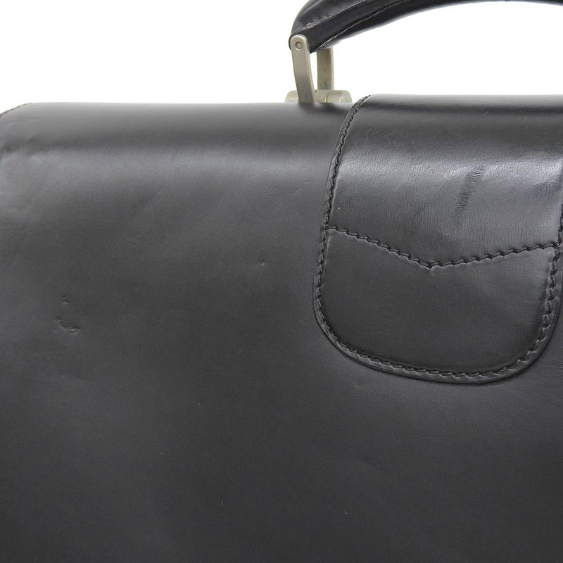 Goyard Y2K Vintage Rare Item Box Calf Leather Attache Briefcase Business Bag 3