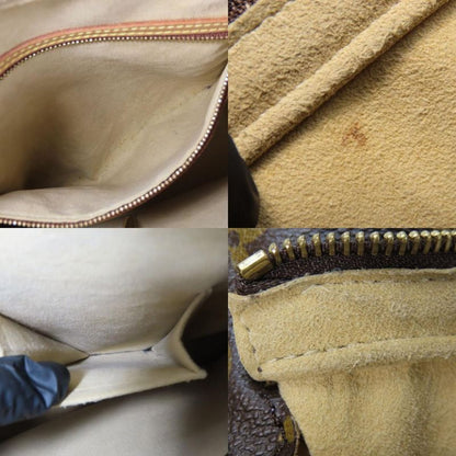 Louis Vuitton Shoulder Bag Looping GM M51145 Monogram Nubuck Brown Shoulder