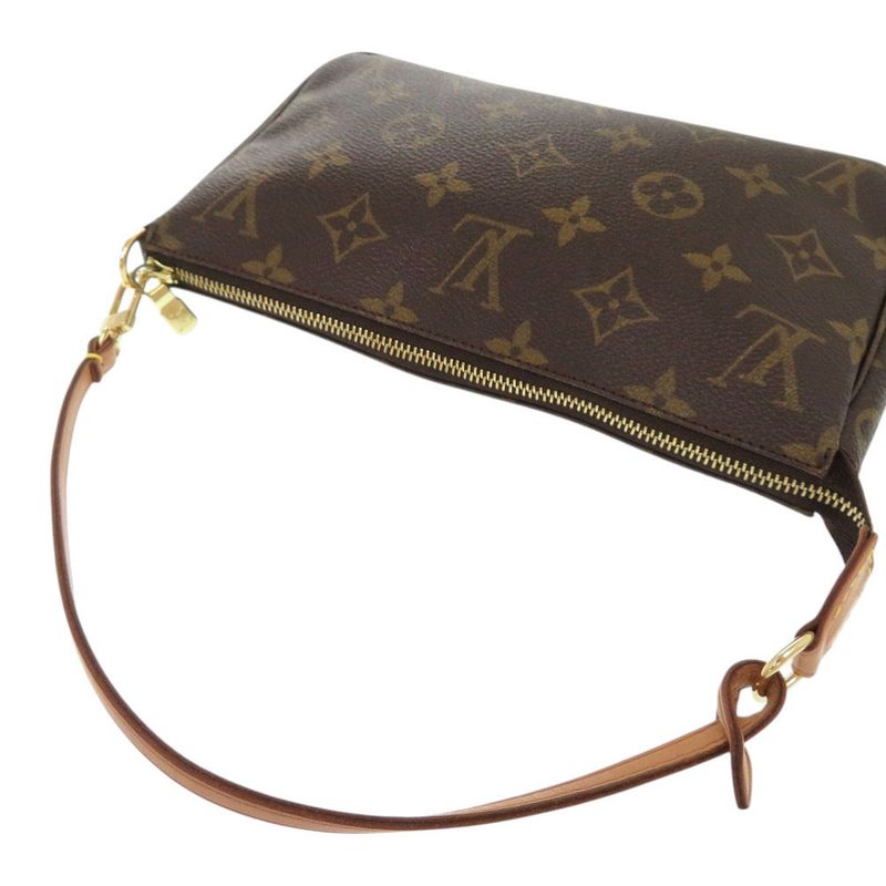 Louis Vuitton Pochette Accessoire Monogram M51980 Brown Pouch LV 1169 Louis