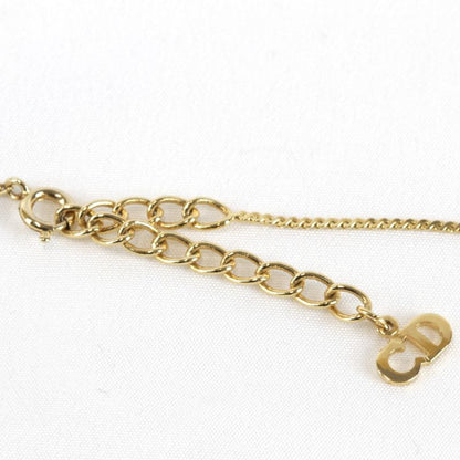 Christian Dior Logo CD Necklace