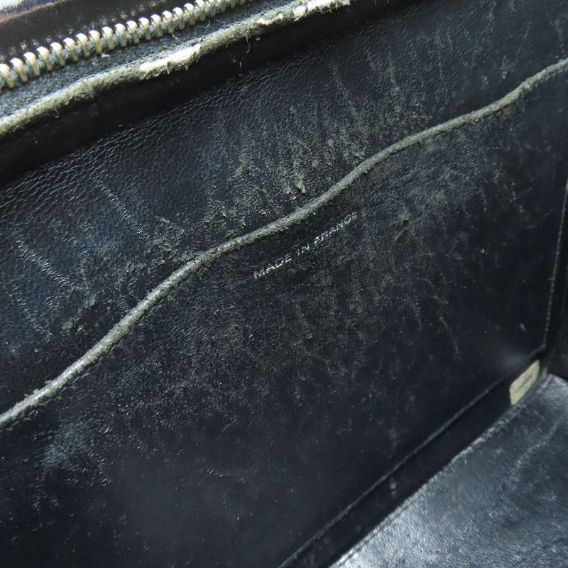 Chanel Chain Bag Coco Mark Silver Hardware Handbag Enamel Women