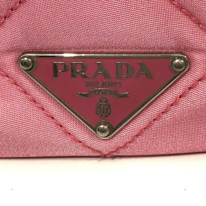 Prada Quilted 2way Mini Boston Bag Br2236 Triangle Logo Plate Triangle Logo