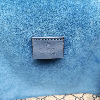 Gucci Dionysus Beige Blue And Multicolor PVC Coated Canvas 421970 G020938151