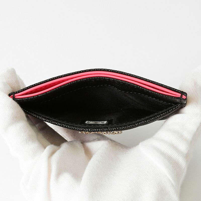 Chanel Pass Case (commuter Pass Holder) CARD CASE Black