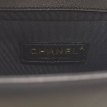 Chanel No 23 Black Lambskin Ghardware Boy Chanel Shoulder Bag Handbag Chain