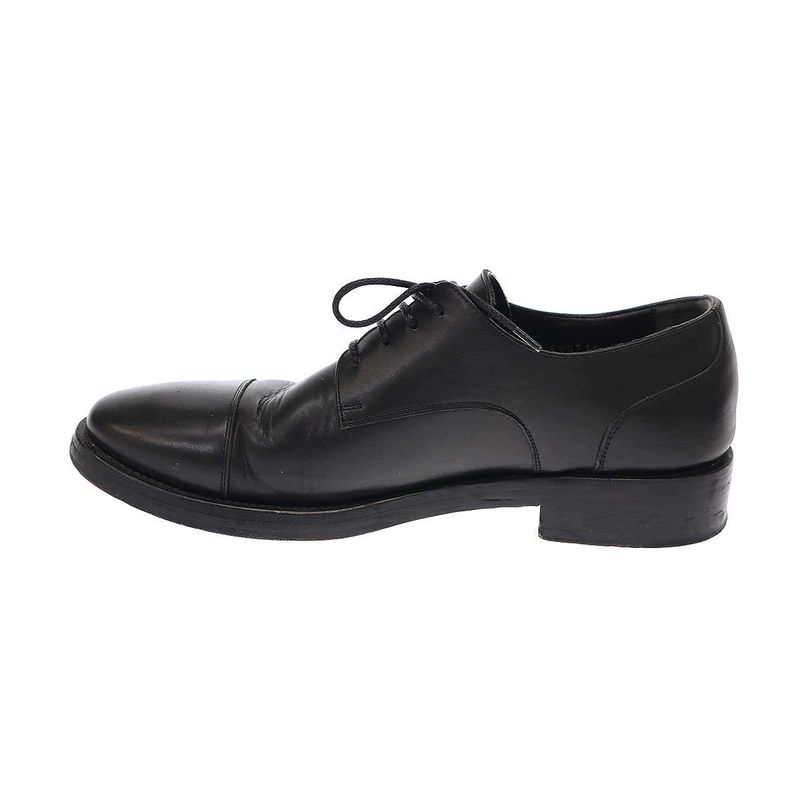 Balenciaga Soft Derby L20 Leather Derby Shoes 590716 Black 43