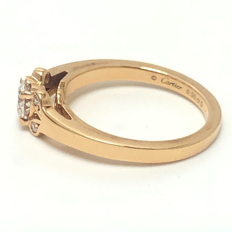 Cartier Ring - Ballerina Solitaire 18K Pink Gold Gold
