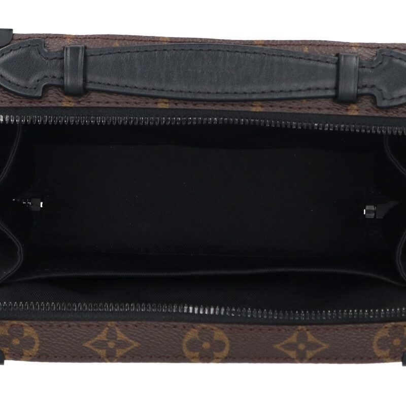 Louis Vuitton M45935 Handle Soft Trunk Monogram Macassar Shoulder Bag Men's